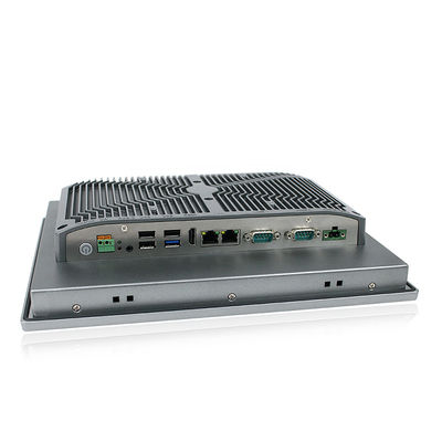 ป้องกันการสั่นสะเทือน 12&quot; Pcap X86 Industrial Touch Panel PC Multi Ports