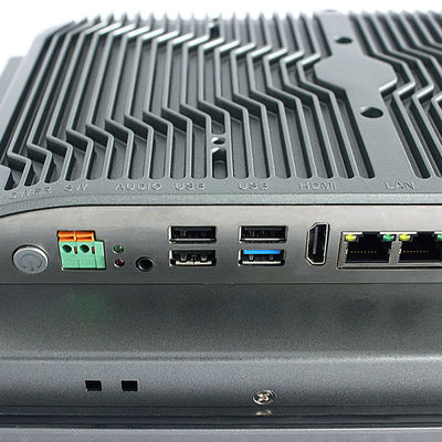 Wifi BT Industrial All In One Pc หน้าจอสัมผัส Intel I3 8th X86 Ubuntu Waterproof