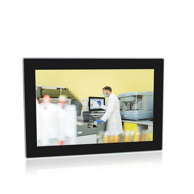 TPM2.0 12 นิ้ว Industrial Panel Mount Pc, 9V-36V DC 1280 X 800 Fanless Industrial Computer