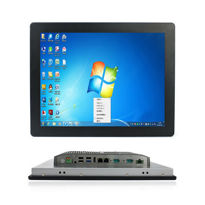 Heavy Duty 1080P HMI แผงหน้าจอสัมผัสพีซี 15 นิ้ว TFT LED Windows 10