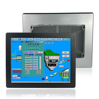 แผงเมาท์ 15 นิ้ว Pc, Square TPM2.0 Fanless Industrial Panel Pc