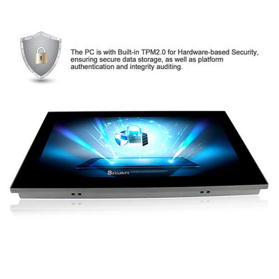 IP67 IP68 IP69K คอมพิวเตอร์หน้าจอสัมผัสกันน้ำพร้อม TPM 8th Gen I3