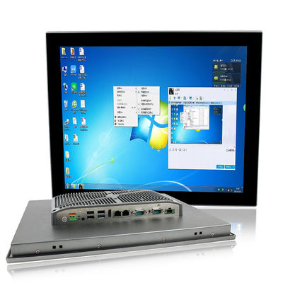 Ultra Thin 17 นิ้ว J1900 แผงหน้าจอสัมผัสสีเทา Mount, Pc . Flat Panel อุตสาหกรรมแบบไม่มีรอยต่อ
