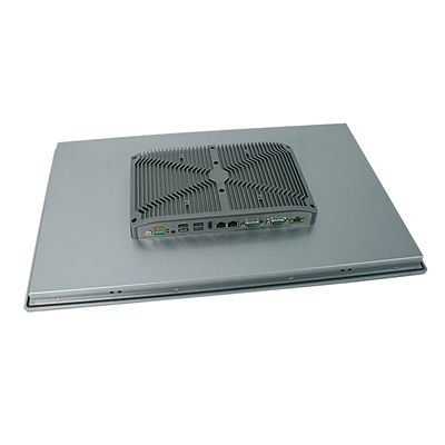 Weatherproof 21.5 &quot;24v Industrial Dual Lan Pc แผงหน้าจอสัมผัส Fanless