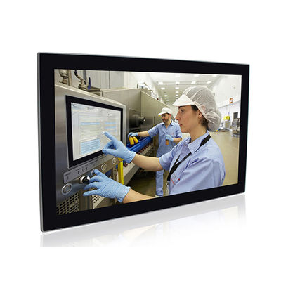 TPM2.0 Industrial Panel Pc Touch Screen 21.5 นิ้วไวด์สกรีน MSATA