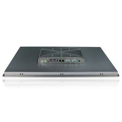 IOT Fanless Embedded Touch PC 24 &quot;I3 8145U Windows 10 RS232 VGA PCAP