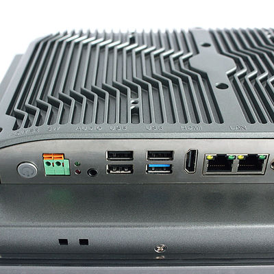 แผงสัมผัสแบบ Resistive คอมพิวเตอร์ฝังตัวที่ทนทาน J1900 Quad Core