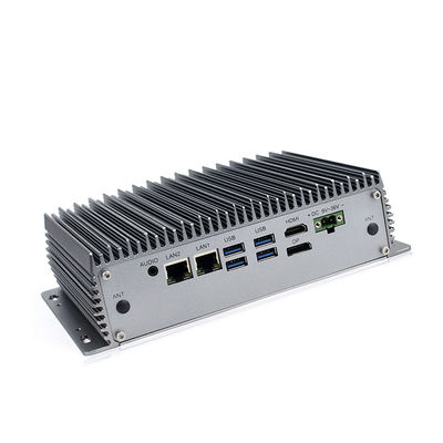 ODM I5 8265U 24vdc Dual Lan Industrial Embedded Box PC สำหรับระบบ IOT