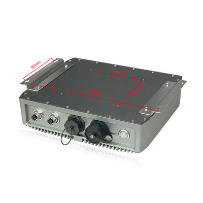 Intel 8th Gen 4305U Mini Industrial Embedded Box PC การติดตั้งราง DIN
