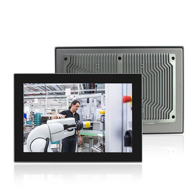 แผงเมาท์ IP65 กันน้ำกันฝุ่น HMI Industrial Touch PC สำหรับตู้ควบคุม