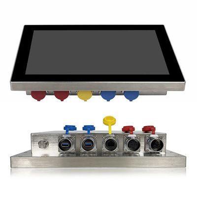 SUS304 IP69K แผงกันน้ำ HMI PC 12 &quot;1280x800 แผงสแตนเลส Pc