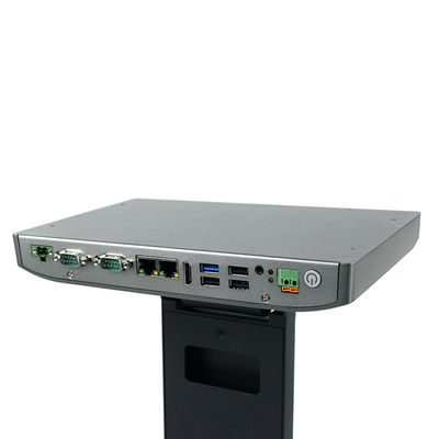 คอมพิวเตอร์อุตสาหกรรมขนาดเล็ก I3 I5 I7 Windows 11 Linux 25w อลูมิเนียม Fanless