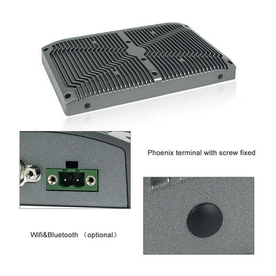 25w Sandblasting Fanless Box Pc Ac100-240v อ่างความร้อน Hard Anodic Oxidation