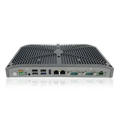 25w Sandblasting Fanless Box Pc Ac100-240v อ่างความร้อน Hard Anodic Oxidation