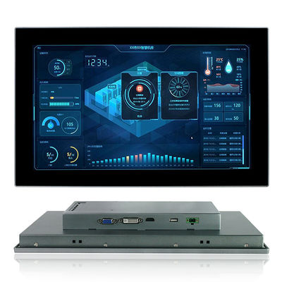 400cd/M2 AC240V จอภาพระบบสัมผัสอุตสาหกรรม 17.3&quot; VESA 100X100
