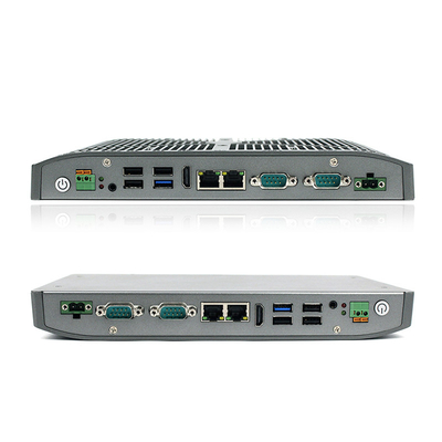 15W Industrial Fanless Mini PC I5-8265u 2400MHz อลูมิเนียมฝังตัว