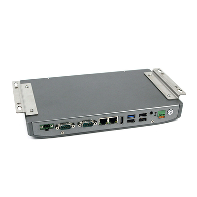 20W DC36V มินิพีซีแบบไม่มีพัดลมฝังตัว J1900 I3 I5 I7 X86 Alloy Shell