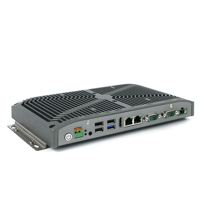 TPM2.0 Industrial Fanless Mini PC 15W Alloy Shell พร้อม Dual Lan