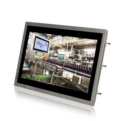 Vesa Sus304 Industrial Touch Screen Display Ip69k ฝังตัว 13.3&quot;