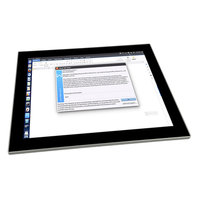 Quad Core J1900 2.0GHz Industrial Touch Panel PC All In One Ip65 Fanless