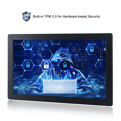 หน้าจอสัมผัสแบบ Resistive Fanless Embedded PC 21.5 &quot;FHD LED I7 Panel Computers