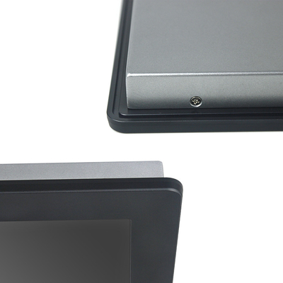 PCAP Touch Embedded Fanless Industrial Panel PC คอมพิวเตอร์ติดผนังด้านหน้า IP65