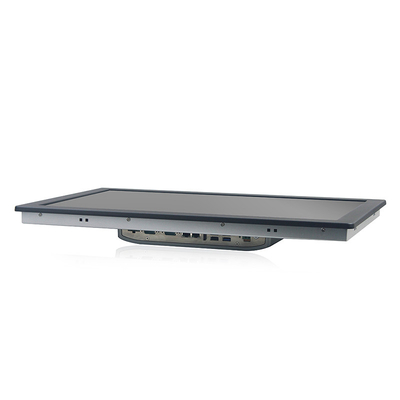 PCAP Touch Embedded Fanless Industrial Panel PC คอมพิวเตอร์ติดผนังด้านหน้า IP65