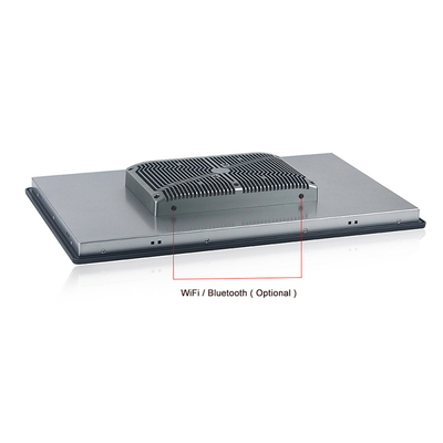 Win10 Iot J1900 HMI Industrial Panel PC คอมพิวเตอร์ตั้งโต๊ะ 21.5 นิ้ว TPM 2.0 Resistive Touch