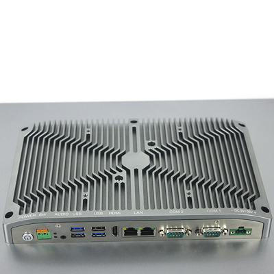 I7-8565U IP65 Touch Screen PC 24V 21.5 &quot;FHD LED Fanless คอมพิวเตอร์อุตสาหกรรม