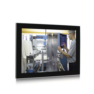 คุณภาพ DC9V-36V 2 LAN แผงสัมผัสอุตสาหกรรม PC IP65 Waterproof โรงงาน