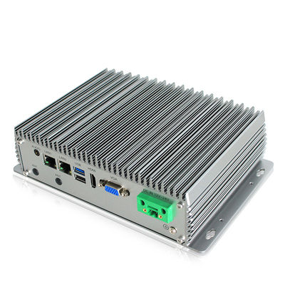คุณภาพ ผลิตภัณฑ์คอมพิวเตอร์อุตสาหกรรมฝังตัว J1900 3855U I3 I5 HDMI VGA Fanless Box Pc โรงงาน