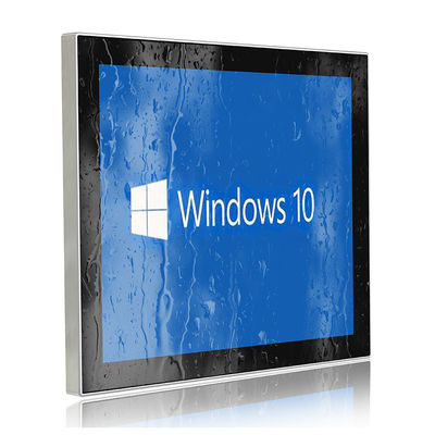 คุณภาพ All In One I3 Ip65 หน้าจอสัมผัสกันน้ำ PC Linux System Dustproof โรงงาน
