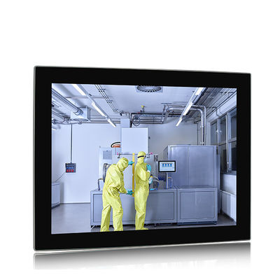 คุณภาพ DC 12V Pcap Touch Screen Monitor, หน้าจอสัมผัสแบบ Capacitive ขนาด 15 นิ้วสำหรับอุตสาหกรรม โรงงาน