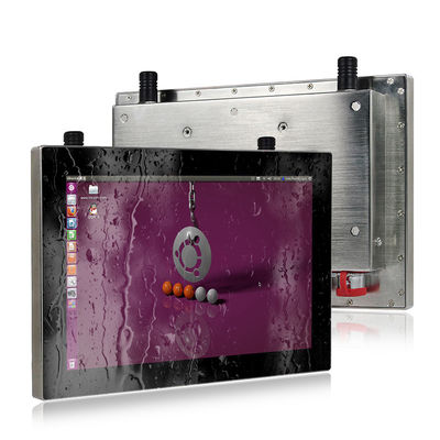 คุณภาพ NTSC P Cap IP69K แผงพีซี 12 "Daylight สำหรับอุตสาหกรรมอาหารเคมี โรงงาน