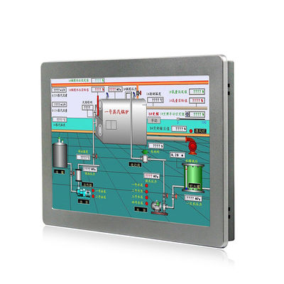 คุณภาพ Ip66 VESA หน้าจอสัมผัสแบบกันน้ำแบบต้านทาน 600cd / m2 J1900 พร้อม TPM 2.0 โรงงาน