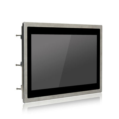 คุณภาพ กันน้ำสแตนเลสหน้าจอสัมผัสจอแสดงผล Full HD Monitor Ip66 Ip69k SUS304 โรงงาน